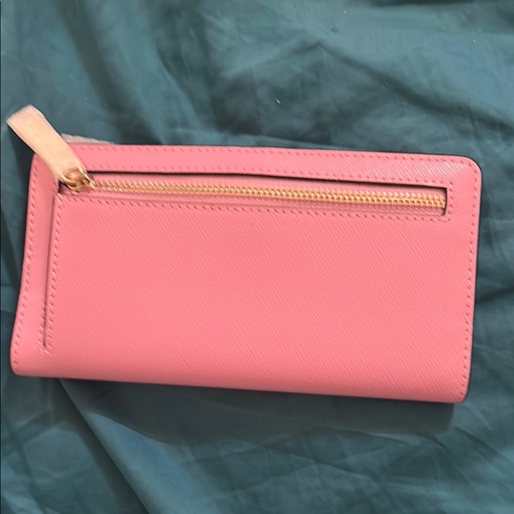 Kate Spade Pink Leather Wallet - Picture 3 of 3